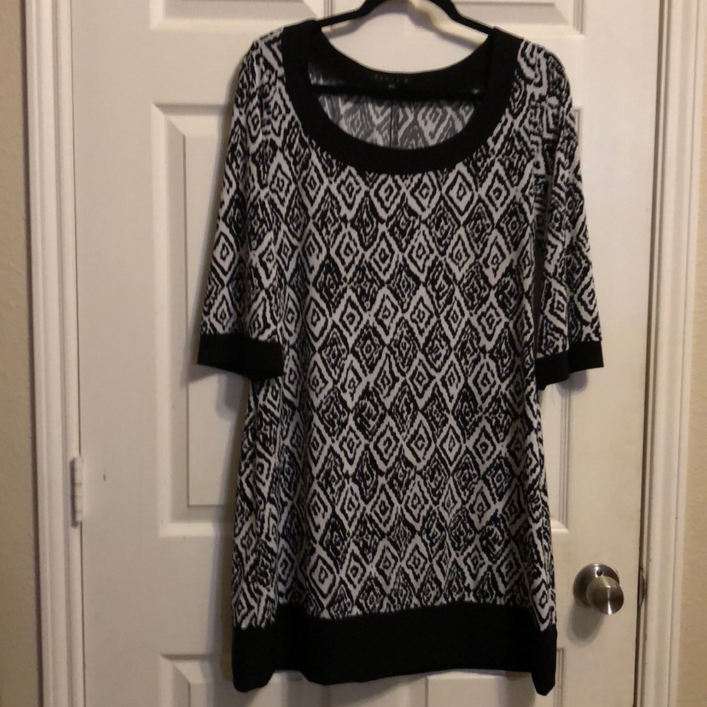 Black and white dress  Size L